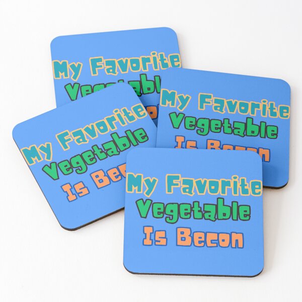 Item preview,  Favorite Vegetable Becon Sarcastic Humor Funny Vegan  designed and sold by Kia Blaze.