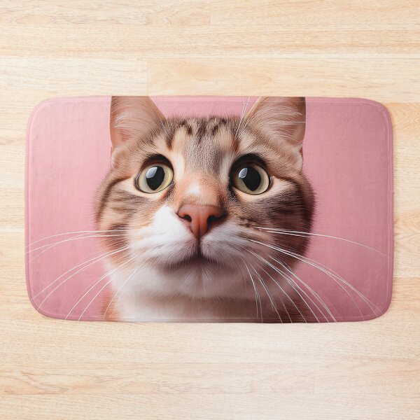 Item preview, Adorable Cat Close-Up | Quirky Fisheye Animal Art Print designed and sold by Terradesignsbyk.
