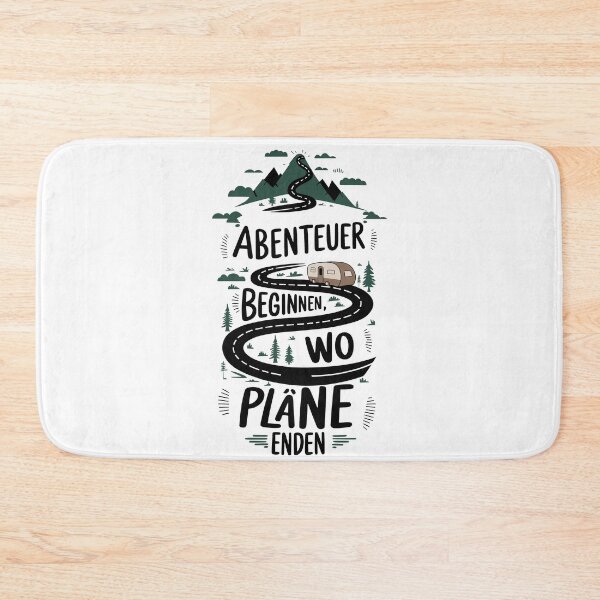 Item preview, Adventures Begin Where Plans End Design designed and sold by Mkx8.