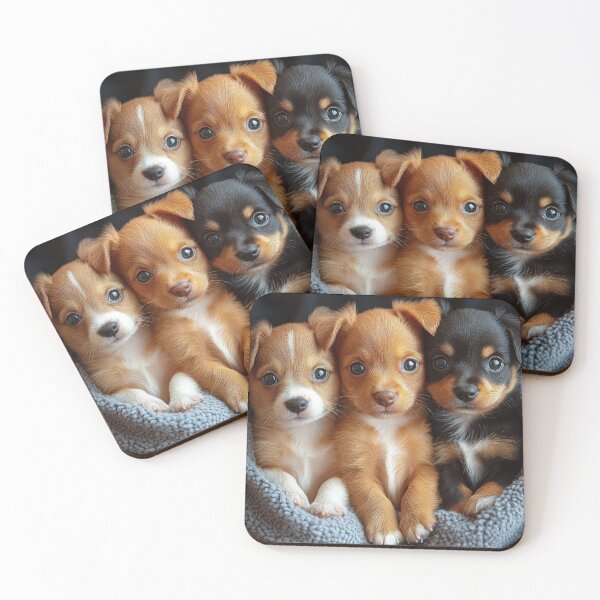Item preview, three cute puppy dogs designed and sold by EgonZ9.