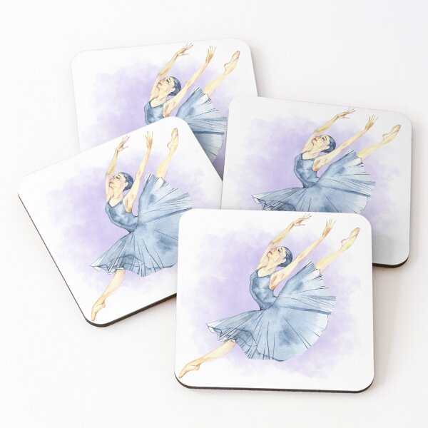 Item preview, Ballet Dancer In Motion, Watercolour Media designed and sold by suewen.