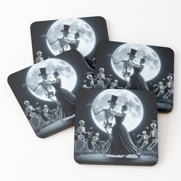 Item preview, Dancing skeletons designed and sold by JALNERVION SHOP.