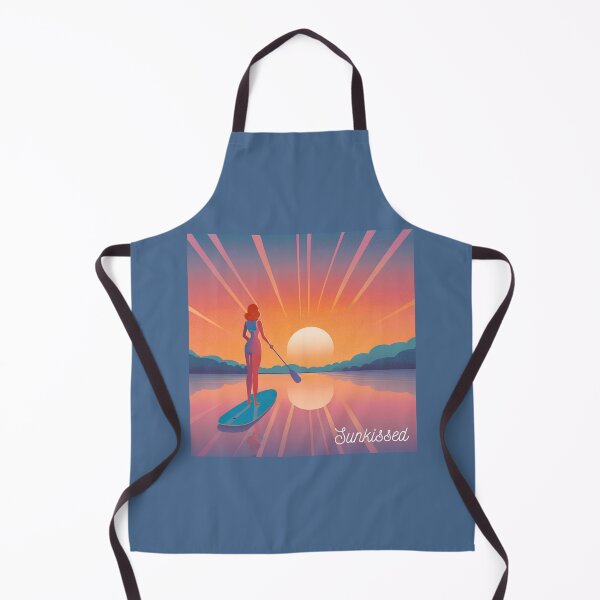 Item preview, Sunkissed Calm Waters Sunset Lake Paddle Board Girl designed and sold by RTeeSTS.