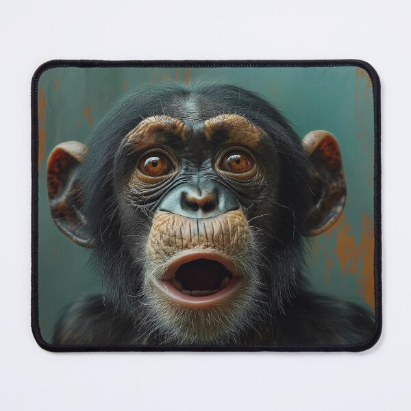 Item preview, Surprised Monkey. Animal Art designed and sold by GiriaGallery.