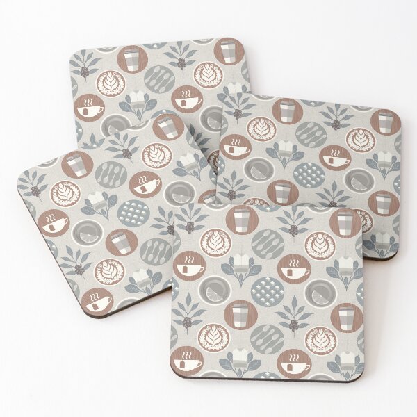 Item preview, Cafe Luxe - The Perfect Blend / Mocha'n'Sandstone designed and sold by Carina Parry Studios.