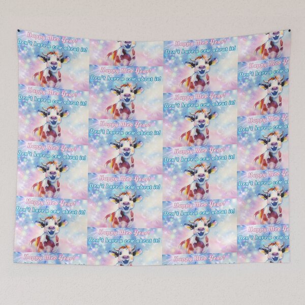 Item preview, Happy Moo Year designed and sold by AliciaSanson.