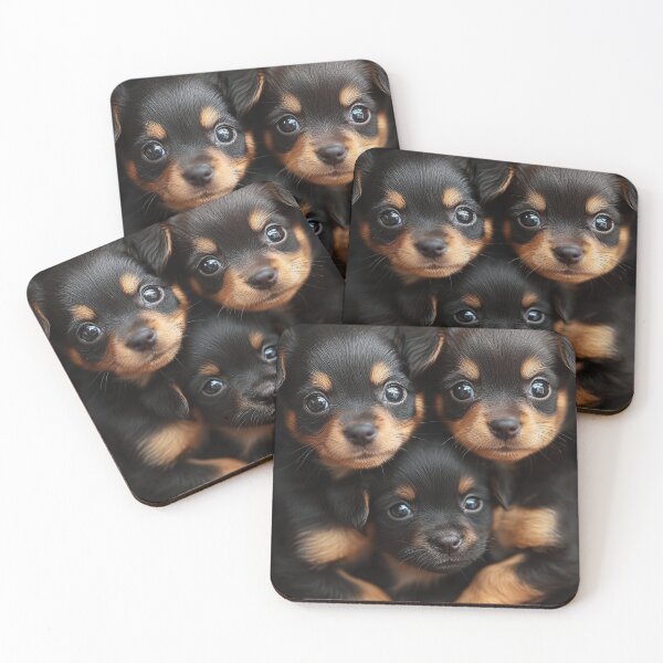 Item preview, three small chihuahua puppies designed and sold by EgonZ9.