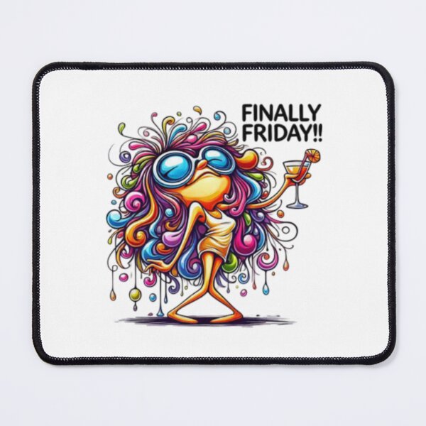 Item preview, Finally Friday Cool Vibes Girl designed and sold by Shs-Kenya.