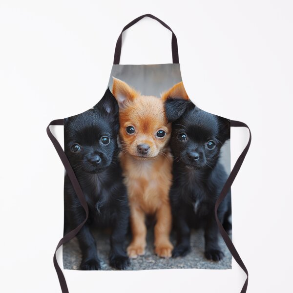 Item preview, three tiny chihuahua puppies designed and sold by EgonZ9.