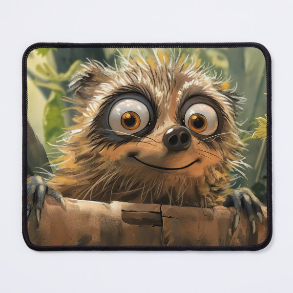 Item preview, Funny raccoon. Animal art. designed and sold by GiriaGallery.