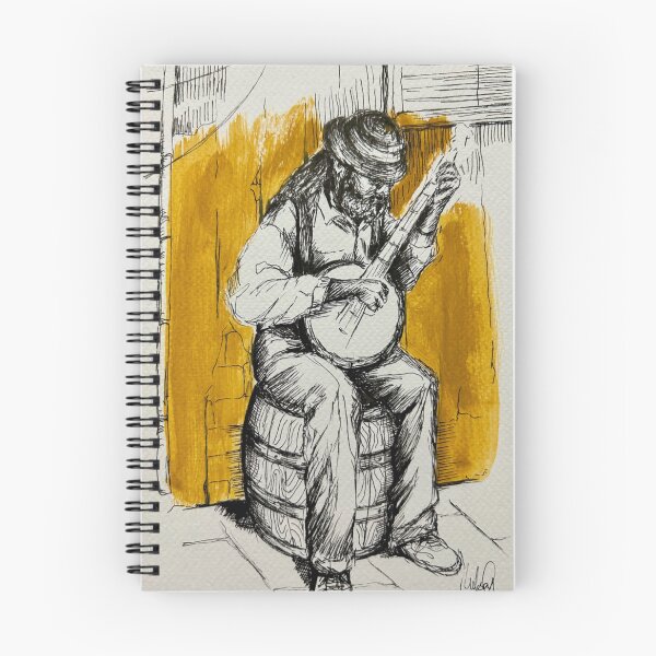 Item preview, The Musician (pen on paper) designed and sold by NILSAIIVY arts.