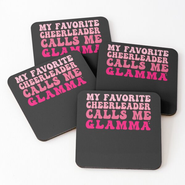 Item preview, My Favorite Cheerleader Calls me Glamma Funny Cheerleader Grandma designed and sold by REDDLINE.
