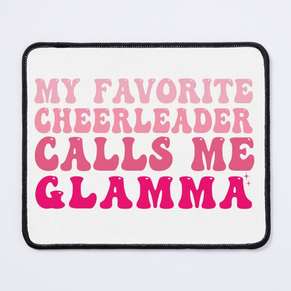 Item preview, My Favorite Cheerleader Calls me Glamma Funny Cheerleader Grandma designed and sold by REDDLINE.