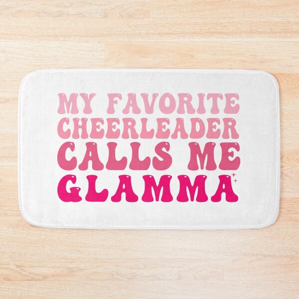Item preview, My Favorite Cheerleader Calls me Glamma Funny Cheerleader Grandma designed and sold by REDDLINE.