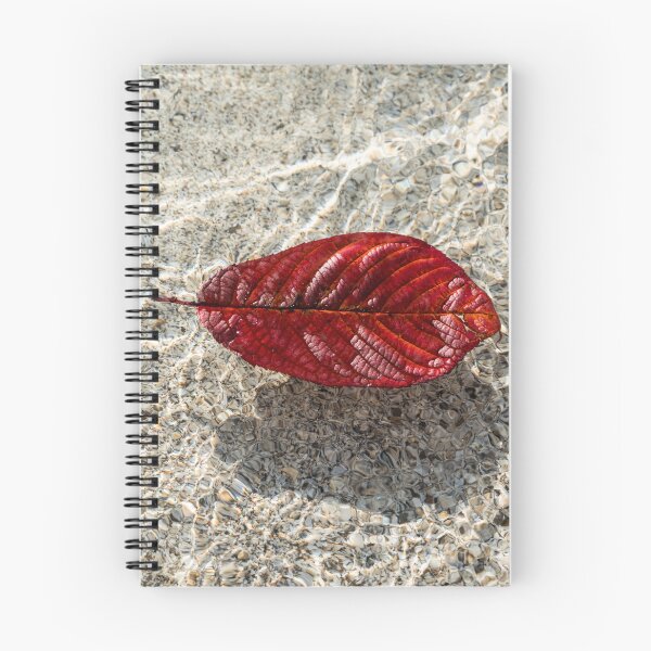 Item preview, Autumn Bijou - Brilliant Red Cherry Leaf and Sun Sparkles designed and sold by Georgia Mizuleva.