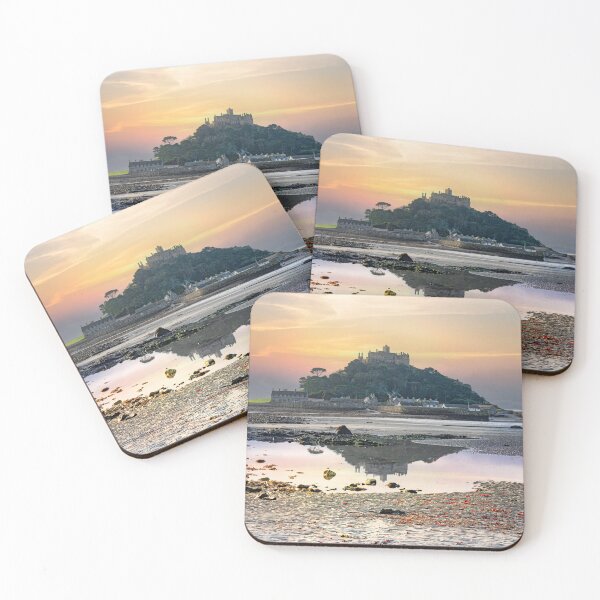 Item preview, St Michaels Mount, Sunset Reflection designed and sold by kathleenjean.