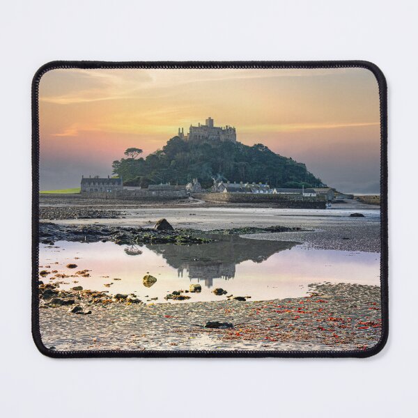 Item preview, St Michaels Mount, Sunset Reflection designed and sold by kathleenjean.