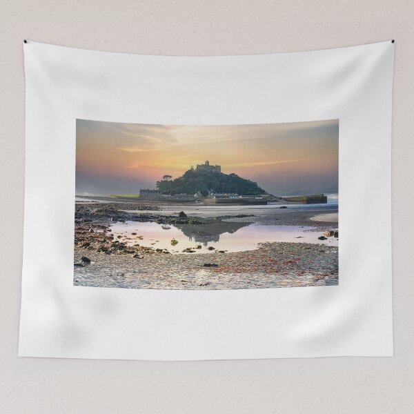 Item preview, St Michaels Mount, Sunset Reflection designed and sold by kathleenjean.