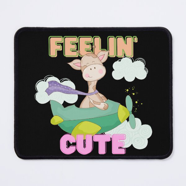 Item preview, Feelin Cute As A Giraffe On A Plane designed and sold by Mr-Lipsky.