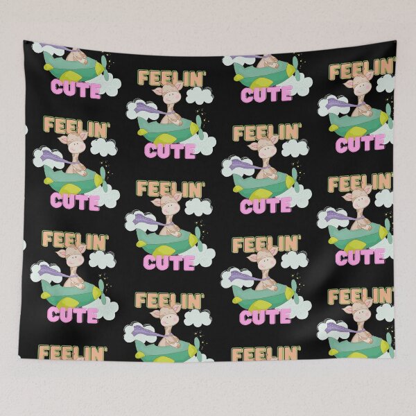 Item preview, Feelin Cute As A Giraffe On A Plane designed and sold by Mr-Lipsky.