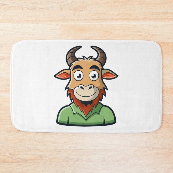 Item preview, Goat head in a green t-shirt. designed and sold by GregorySmithRed.