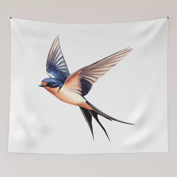 Item preview, Graceful Barn Swallow in Flight designed and sold by DigitalLegends1.