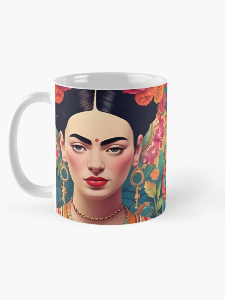 Thumbnail 5 of 6, Coffee Mug, Frida Roses designed and sold by Raine2Shine.