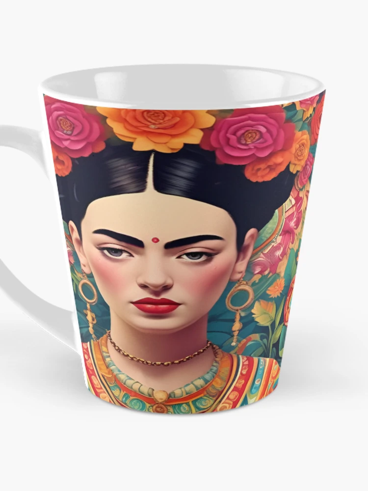 Thumbnail 3 of 4, Coffee Mug, Frida Roses  designed and sold by Raine2Shine.