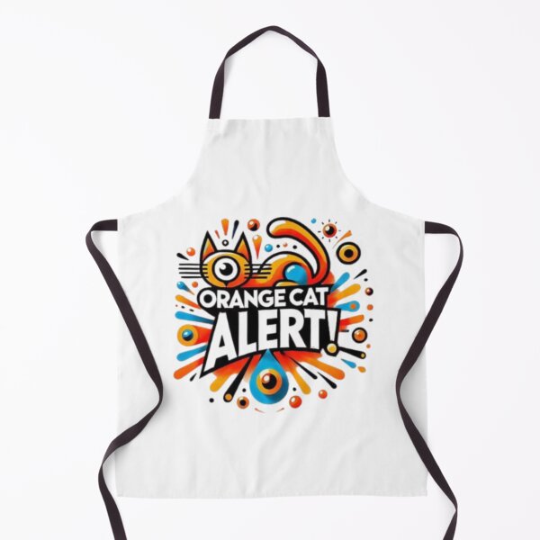 Item preview, Orange Cat Alert! designed and sold by Shs-Kenya.