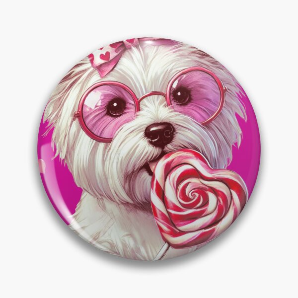 Item preview, Valentine's Day | Cute White Terrier  designed and sold by Cris888.