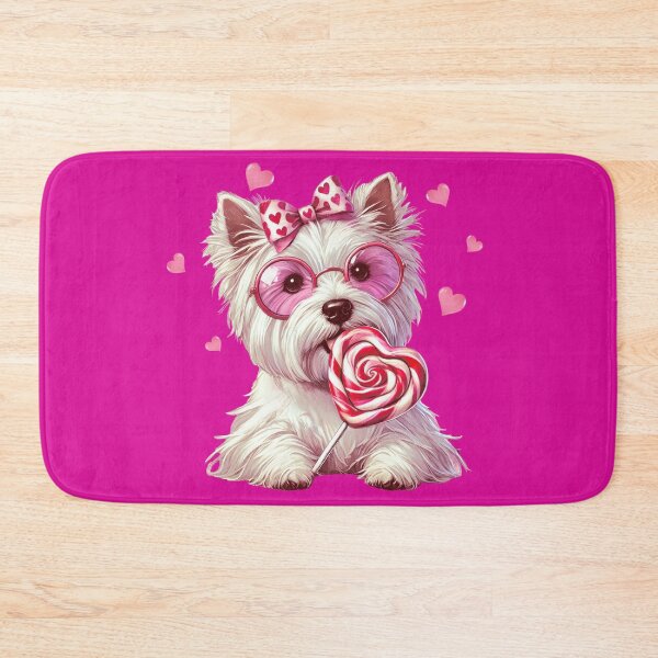Item preview, Valentine's Day | Cute White Terrier  designed and sold by Cris888.