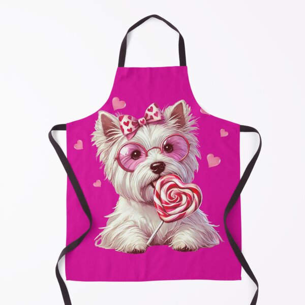 Item preview, Valentine's Day | Cute White Terrier designed and sold by Cris888.