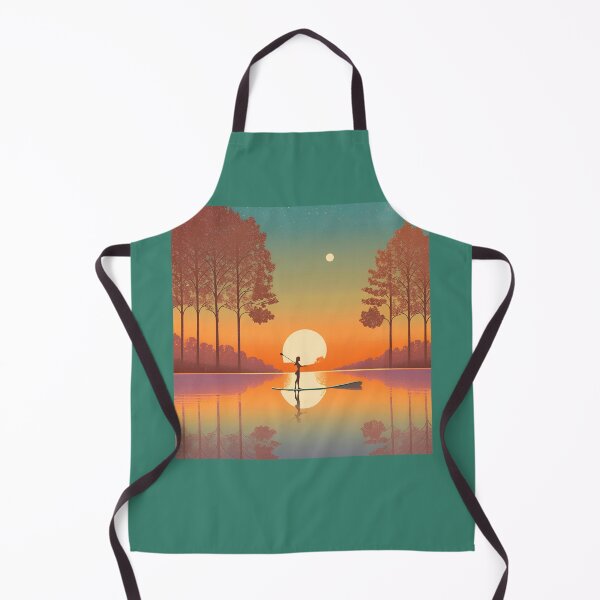 Item preview, Sunset Lake Paddle Board Girl designed and sold by RTeeSTS.