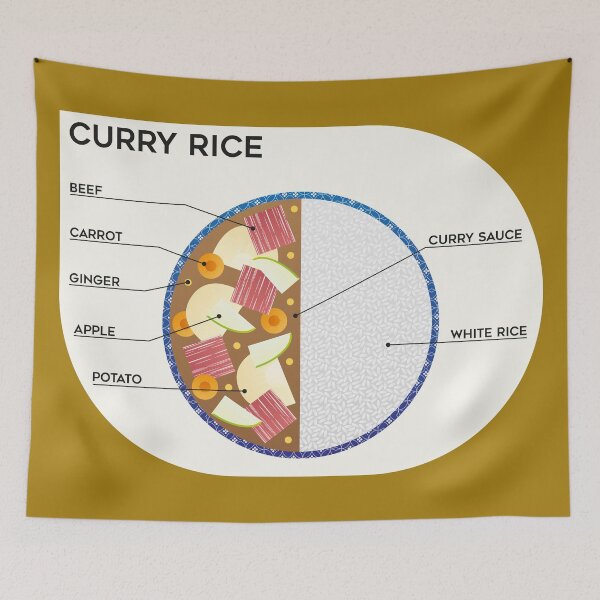 Item preview, CURRY RICE designed and sold by alphavirginis.