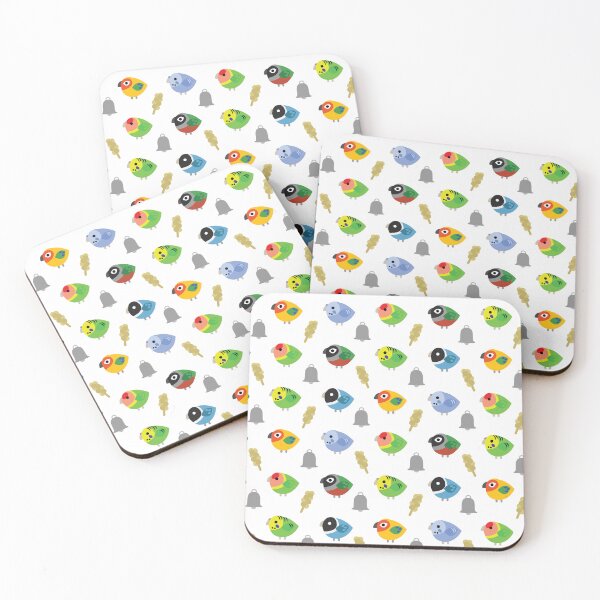 Item preview, BIRBS - ¡Pequeños loros! designed and sold by Bountiful Bean.