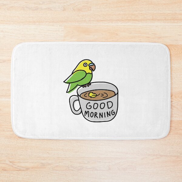 Item preview, Good Morning Coffee Birb designed and sold by Bountiful Bean.