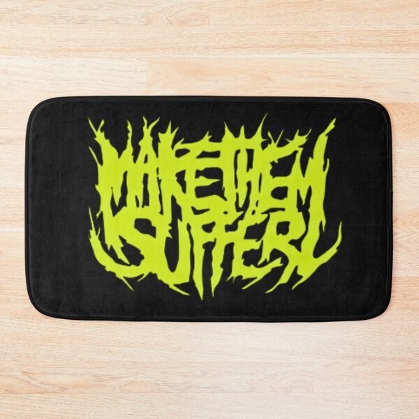 Item preview, MAKE THEM SUFFER LOGO ART designed and sold by MetalRockProg.