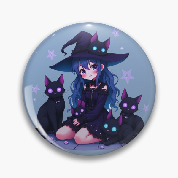 Item preview, Anime girl and cute cats designed and sold by PattaZone.