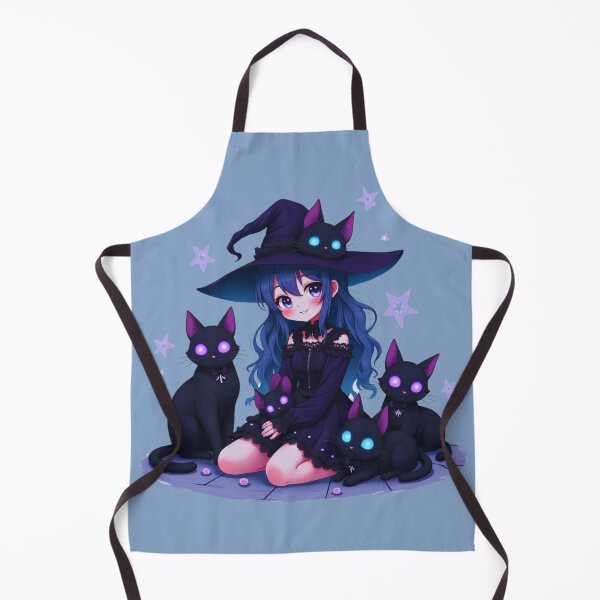 Item preview, Anime girl and cute cats designed and sold by PattaZone.
