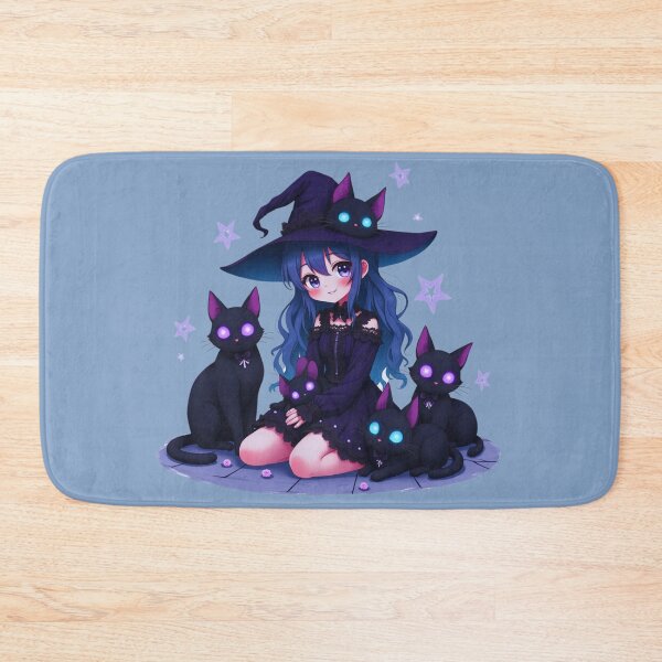 Item preview, Anime girl and cute cats designed and sold by PattaZone.