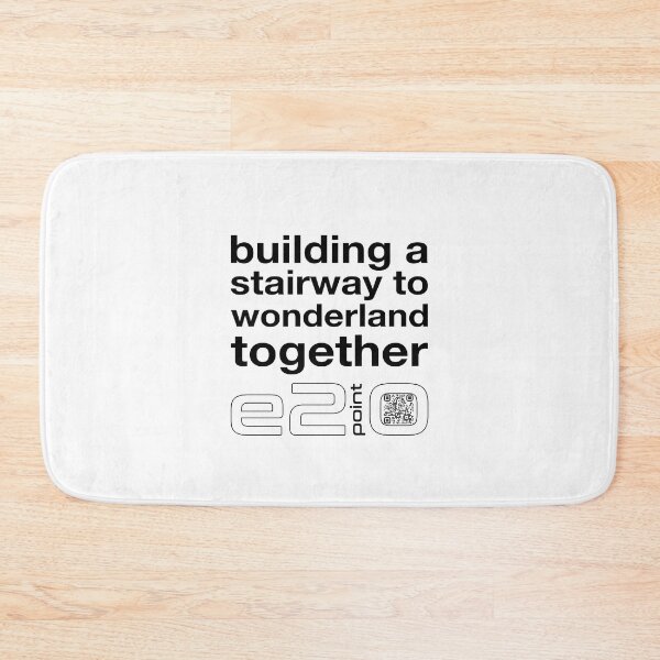 Item preview, e2point0 - Building a stairway to wonderland together (black) designed and sold by e2point0.