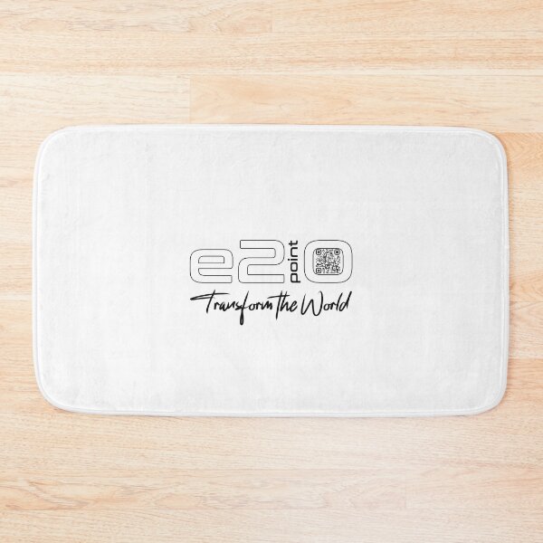 Item preview, e2point0 - logo Transform the World (black) designed and sold by e2point0.