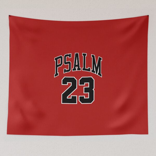 Item preview, Inspired Red Psalm 23 verse designed and sold by GirafGrafix.