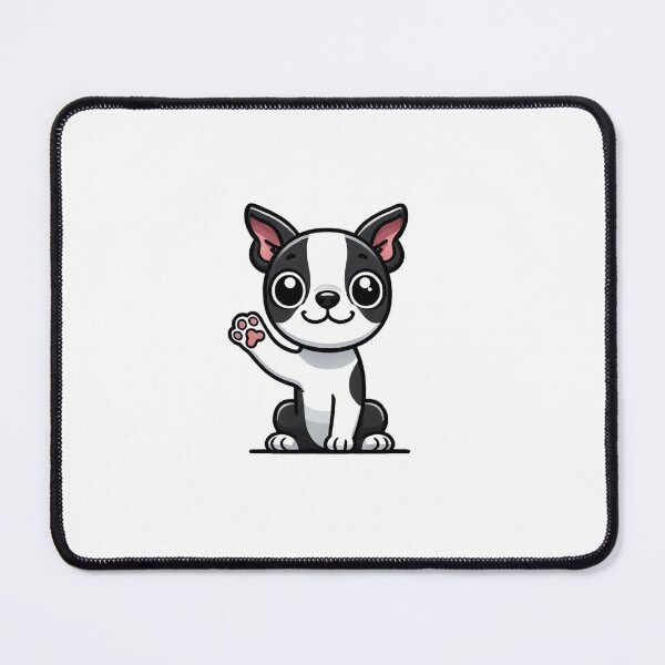 Item preview, Cute Boston Terrier Puppy Cartoon Style designed and sold by LovingPresence.