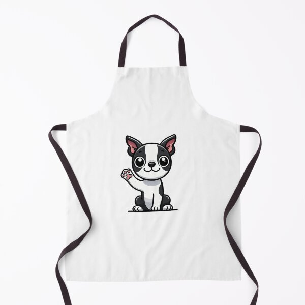 Item preview, Cute Boston Terrier Puppy Cartoon Style designed and sold by LovingPresence.