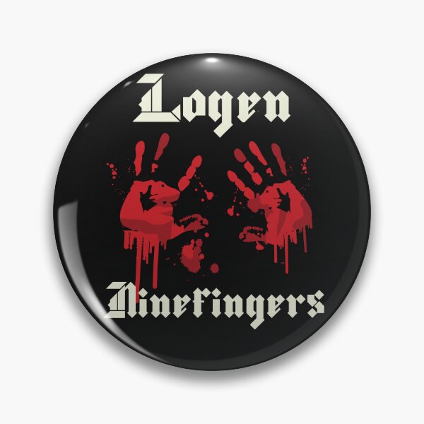Item preview, Logen Ninefingers The Bloody Nine - Joe Abercrombie designed and sold by SpiceDoc.