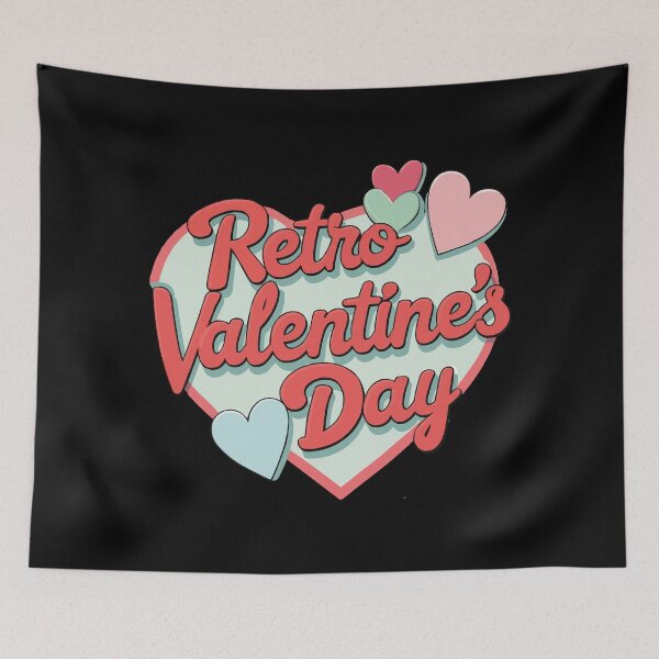 Item preview, Retro Valentine Vibes designed and sold by Getup-clothing.