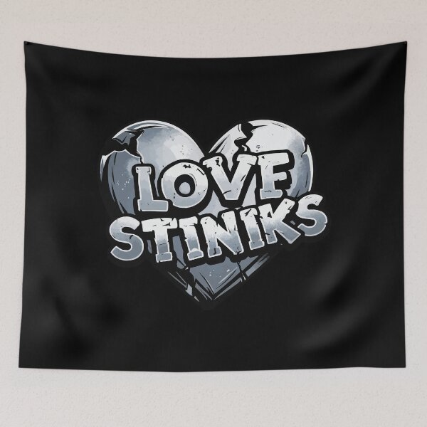 Item preview, Love Stinks (Anti-Valentine) designed and sold by Getup-clothing.