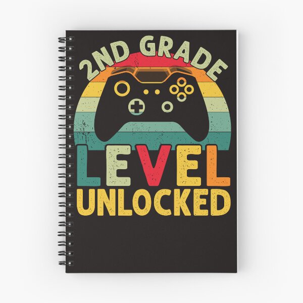 Item preview, 2nd Grade Level Unlocked Funny second grade school art gamer design designed and sold by REDDLINE.