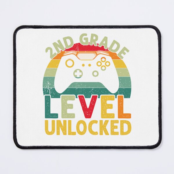Item preview, 2nd Grade Level Unlocked Funny second grade school art gamer design designed and sold by REDDLINE.